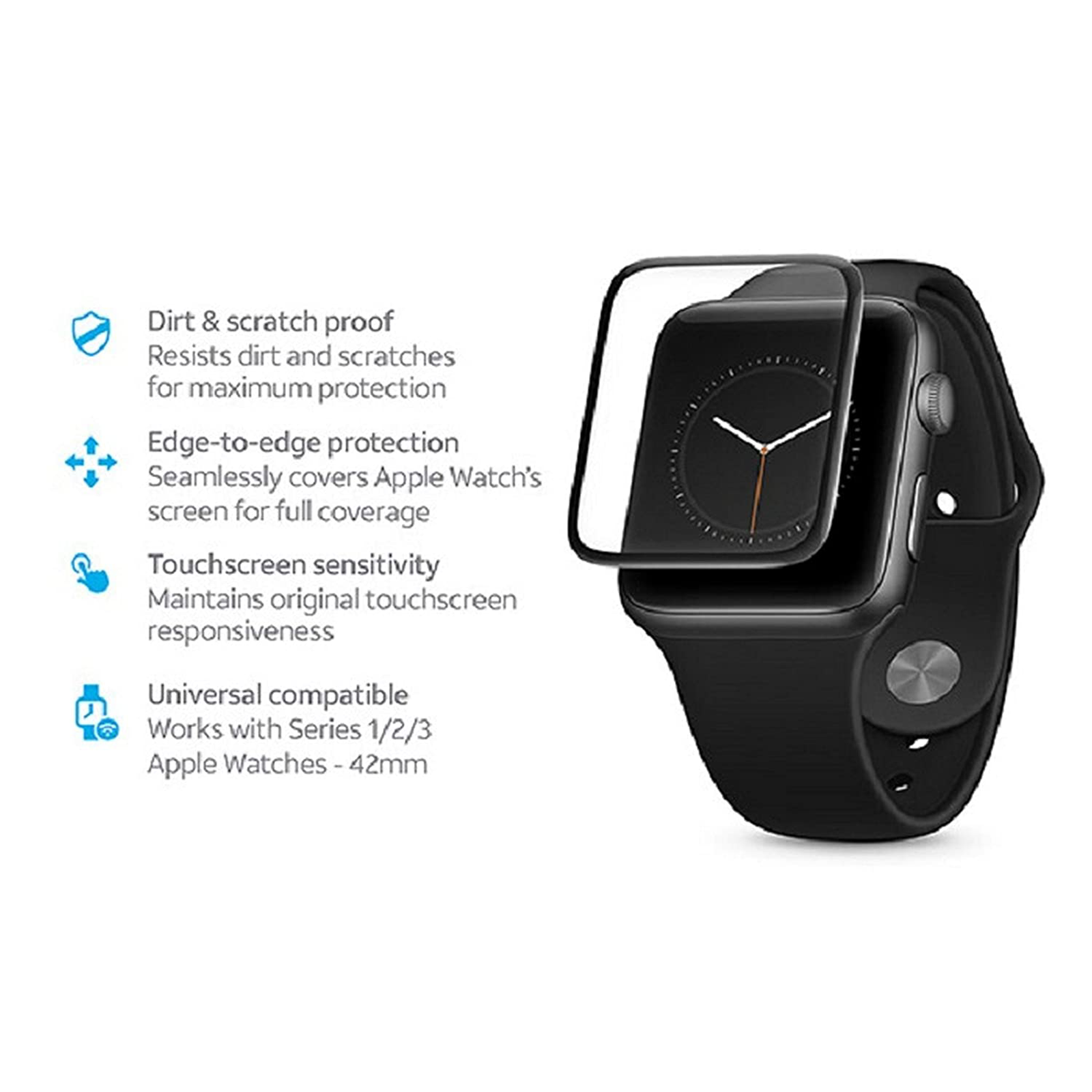 Buy AT T AWTG 42 Screen Guard For Apple Watch Series 1 2 3 42mm